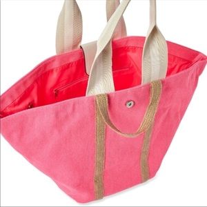 NWT Hot Pink Beach Tote bag
